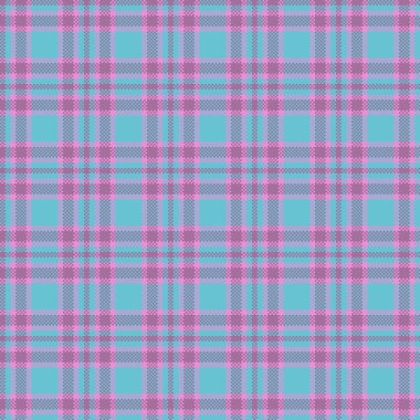 Dekoratif tartan karo desen çizimi