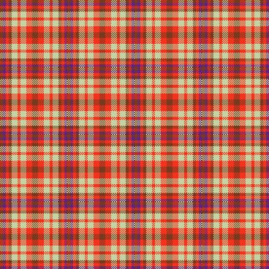 Dekoratif tartan karo desen çizimi