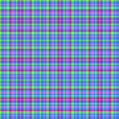 Dekoratif tartan karo desen çizimi