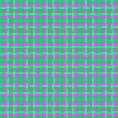 Dekoratif tartan karo desen çizimi