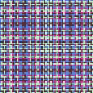 Dekoratif tartan karo desen çizimi