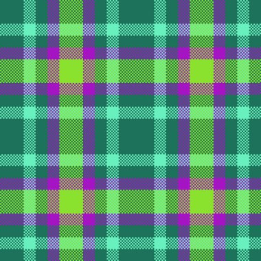 Dekoratif tartan karo desen çizimi