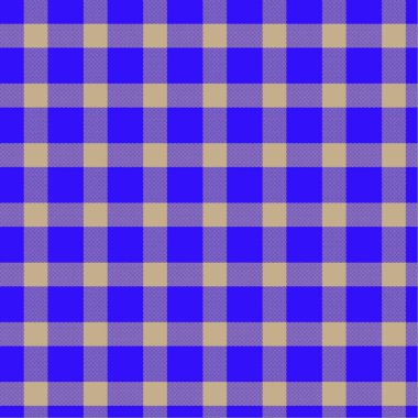 Dekoratif tartan karo desen çizimi