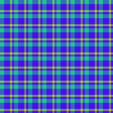 Dekoratif tartan karo desen çizimi