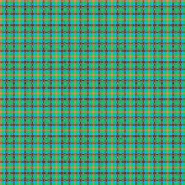 Dekoratif tartan karo desen çizimi