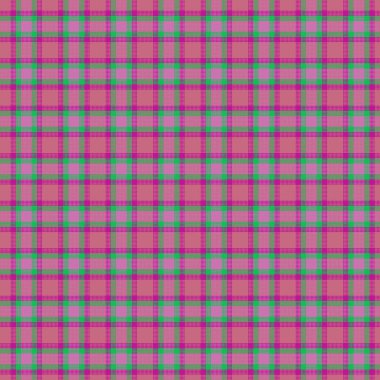 Dekoratif tartan karo desen çizimi