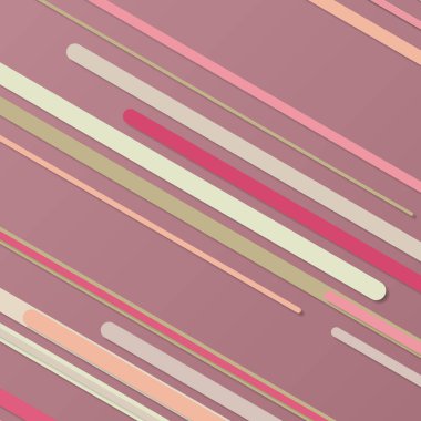 Rastgele Renk akış çizgileri resimlemesi