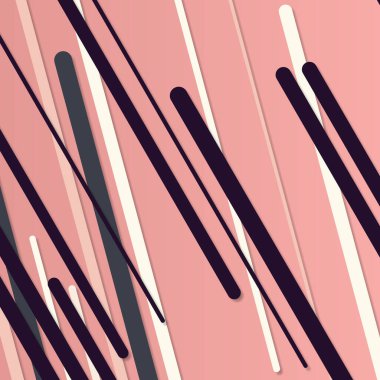 Rastgele Renk akış çizgileri resimlemesi