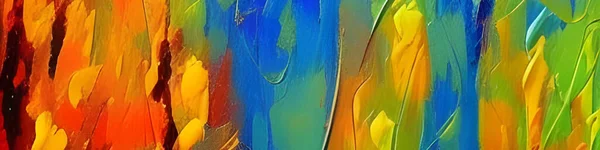 Abstrakte Bunte Zufällige Farben Malerei Expressionistischen Stil — Stockfoto
