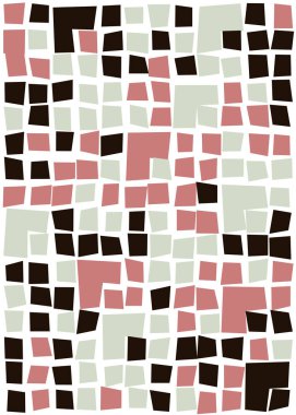 Ofset Quad üretken sanat arkaplan çizimi