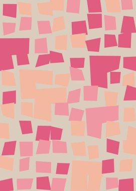 Ofset Quad üretken sanat arkaplan çizimi