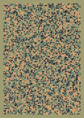 Ofset Quad üretken sanat arkaplan çizimi