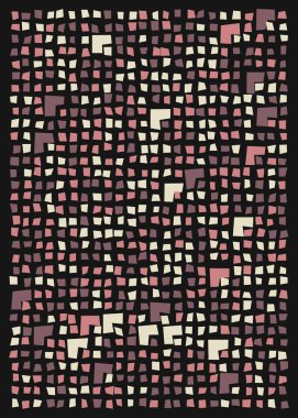 Ofset Quad üretken sanat arkaplan çizimi