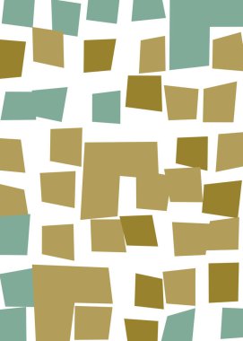 Ofset Quad üretken sanat arkaplan çizimi