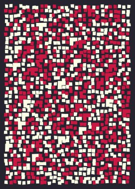 Ofset Quad üretken sanat arkaplan çizimi