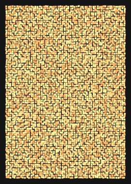 Ofset Quad üretken sanat arkaplan çizimi