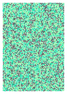 Ofset Quad üretken sanat arkaplan çizimi