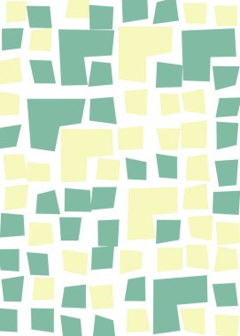 Ofset Quad üretken sanat arkaplan çizimi