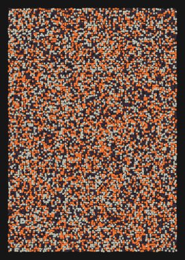 Ofset Quad üretken sanat arkaplan çizimi