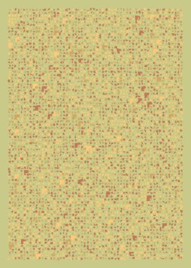 Ofset Quad üretken sanat arkaplan çizimi