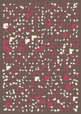 Ofset Quad üretken sanat arkaplan çizimi