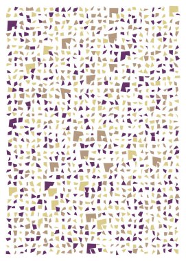 Ofset Quad üretken sanat arkaplan çizimi