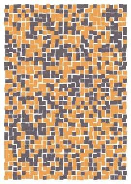 Ofset Quad üretken sanat arkaplan çizimi