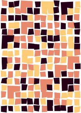 Ofset Quad üretken sanat arkaplan çizimi