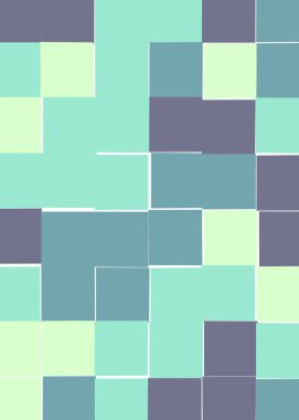 Ofset Quad üretken sanat arkaplan çizimi