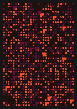 Ofset Quad üretken sanat arkaplan çizimi