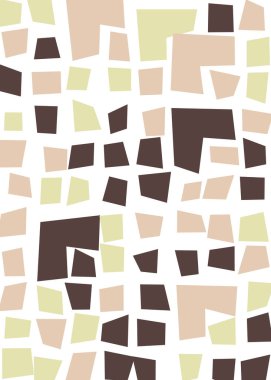 Ofset Quad üretken sanat arkaplan çizimi