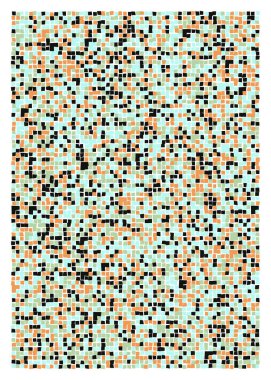 Ofset Quad üretken sanat arkaplan çizimi