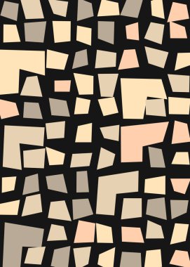 Ofset Quad üretken sanat arkaplan çizimi