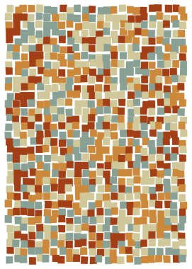 Ofset Quad üretken sanat arkaplan çizimi