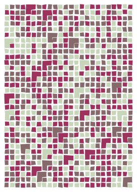 Ofset Quad üretken sanat arkaplan çizimi