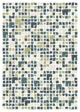 Ofset Quad üretken sanat arkaplan çizimi