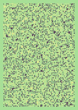 Ofset Quad üretken sanat arkaplan çizimi