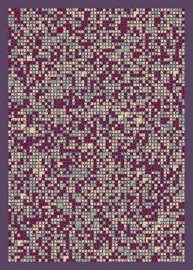 Ofset Quad üretken sanat arkaplan çizimi