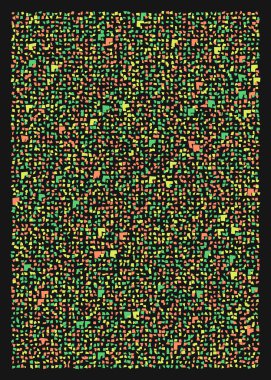 Ofset Quad üretken sanat arkaplan çizimi