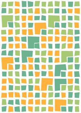 Ofset Quad üretken sanat arkaplan çizimi