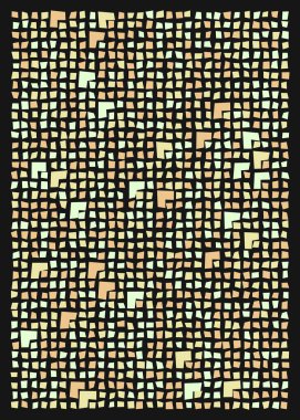 Ofset Quad üretken sanat arkaplan çizimi