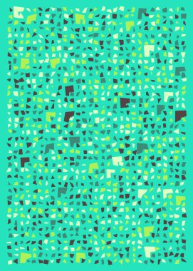 Ofset Quad üretken sanat arkaplan çizimi