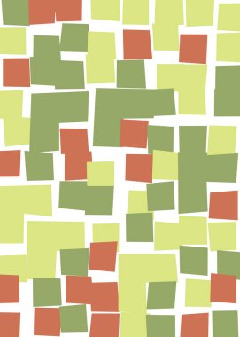 Ofset Quad üretken sanat arkaplan çizimi