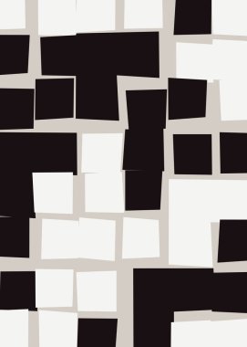 Ofset Quad üretken sanat arkaplan çizimi