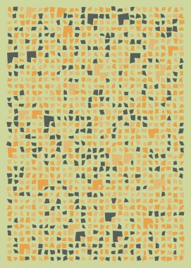 Ofset Quad üretken sanat arkaplan çizimi