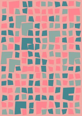 Ofset Quad üretken sanat arkaplan çizimi