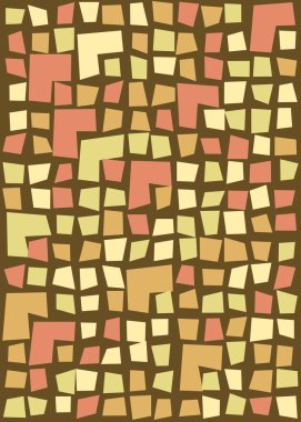 Ofset Quad üretken sanat arkaplan çizimi