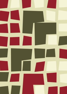 Ofset Quad üretken sanat arkaplan çizimi