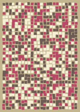 Ofset Quad üretken sanat arkaplan çizimi