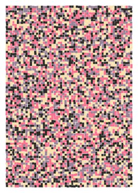 Ofset Quad üretken sanat arkaplan çizimi